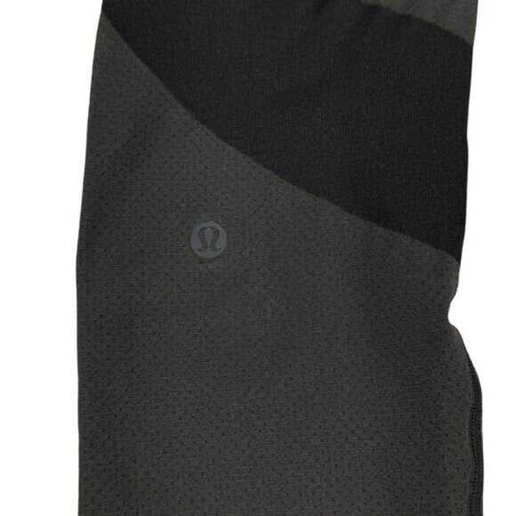 Lululemon Seamless Mesh High-Rise Training Tight 25" In Graphite Grey Size 6 - Picture 5 of 6